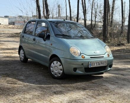 Зеленый Дэу Матиз, объемом двигателя 0.8 л и пробегом 95 тыс. км за 2100 $, фото 1 на Automoto.ua