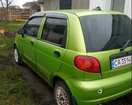 Зеленый Дэу Матиз, объемом двигателя 0.8 л и пробегом 112 тыс. км за 2300 $, фото 1 на Automoto.ua