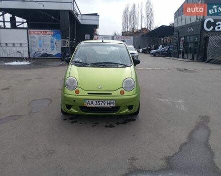 Зелений Деу Матіз, об'ємом двигуна 0.8 л та пробігом 198 тис. км за 2100 $, фото 1 на Automoto.ua