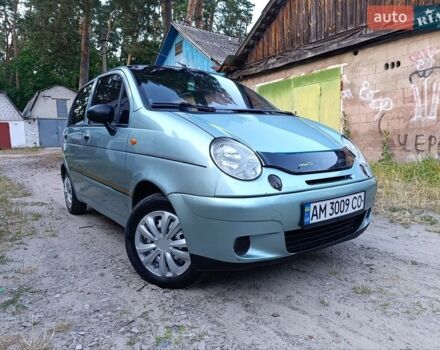 Зеленый Дэу Матиз, объемом двигателя 0.8 л и пробегом 176 тыс. км за 2150 $, фото 1 на Automoto.ua