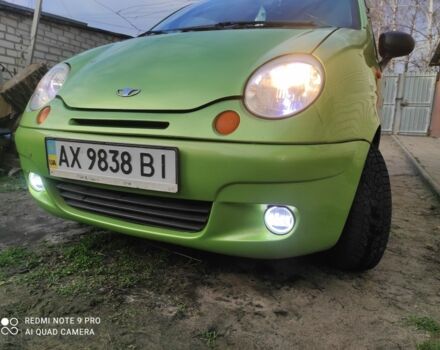 Зеленый Дэу Матиз, объемом двигателя 0.8 л и пробегом 120 тыс. км за 1950 $, фото 1 на Automoto.ua