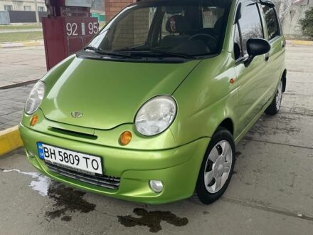 Зеленый Дэу Матиз, объемом двигателя 0.8 л и пробегом 145 тыс. км за 2400 $, фото 1 на Automoto.ua