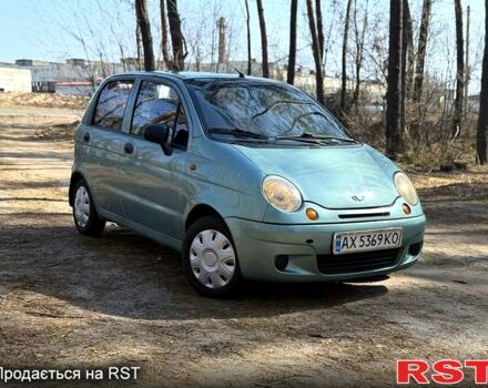 Зеленый Дэу Матиз, объемом двигателя 0.8 л и пробегом 95 тыс. км за 2150 $, фото 1 на Automoto.ua