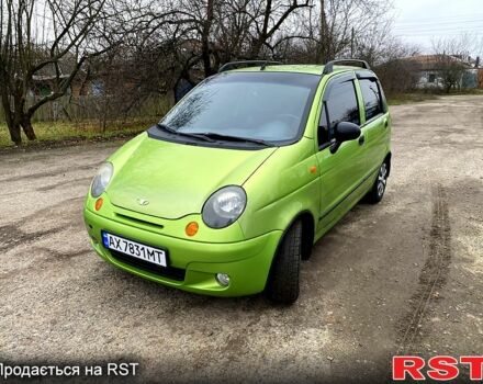Зелений Деу Матіз, об'ємом двигуна 0.8 л та пробігом 137 тис. км за 2100 $, фото 1 на Automoto.ua