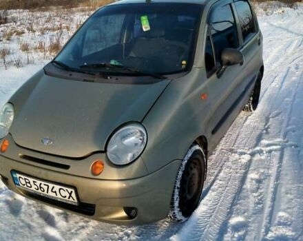 Зелений Деу Матіз, об'ємом двигуна 1 л та пробігом 176 тис. км за 2350 $, фото 1 на Automoto.ua