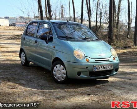 Зеленый Дэу Матиз, объемом двигателя 0.8 л и пробегом 95 тыс. км за 2250 $, фото 1 на Automoto.ua