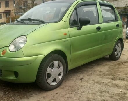 Зеленый Дэу Матиз, объемом двигателя 8 л и пробегом 150 тыс. км за 2600 $, фото 1 на Automoto.ua