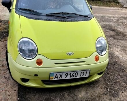 Зеленый Дэу Матиз, объемом двигателя 1.1 л и пробегом 61 тыс. км за 1600 $, фото 1 на Automoto.ua