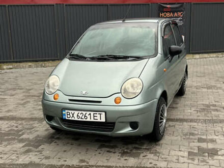 Зеленый Дэу Матиз, объемом двигателя 0.8 л и пробегом 120 тыс. км за 2000 $, фото 1 на Automoto.ua