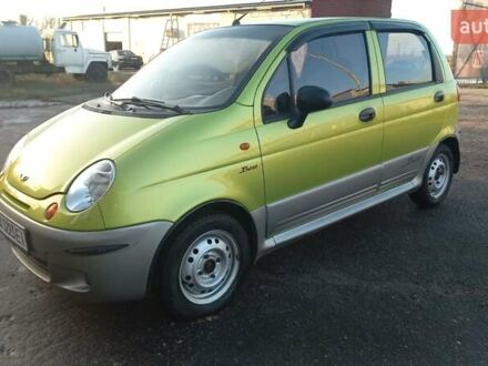 Зелений Деу Матіз, об'ємом двигуна 1 л та пробігом 53 тис. км за 4200 $, фото 1 на Automoto.ua