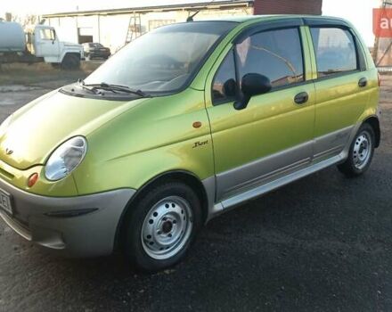 Зелений Деу Матіз, об'ємом двигуна 1 л та пробігом 53 тис. км за 4200 $, фото 1 на Automoto.ua