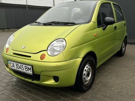 Зелений Деу Матіз, об'ємом двигуна 0.8 л та пробігом 62 тис. км за 2200 $, фото 1 на Automoto.ua