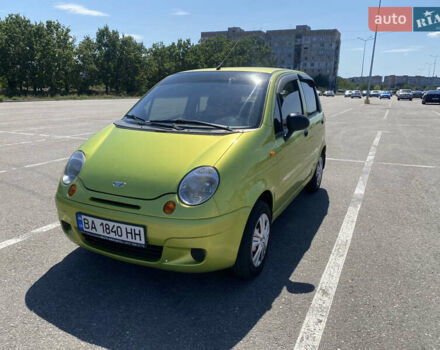Зеленый Дэу Матиз, объемом двигателя 0.8 л и пробегом 126 тыс. км за 2700 $, фото 1 на Automoto.ua