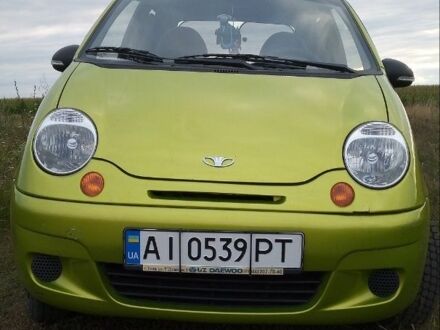 Зелений Деу Матіз, об'ємом двигуна 0.8 л та пробігом 149 тис. км за 2537 $, фото 1 на Automoto.ua