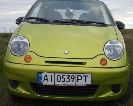 Зеленый Дэу Матиз, объемом двигателя 0.8 л и пробегом 149 тыс. км за 2537 $, фото 1 на Automoto.ua