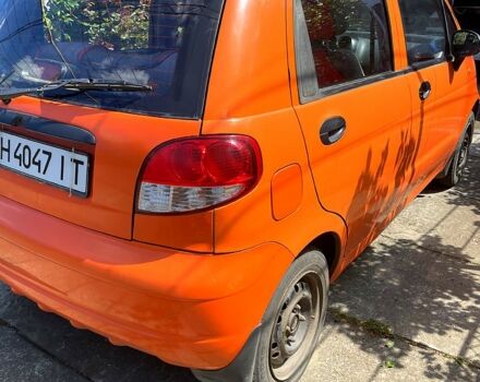 Помаранчевий Деу Матіз, об'ємом двигуна 0.8 л та пробігом 126 тис. км за 2200 $, фото 3 на Automoto.ua