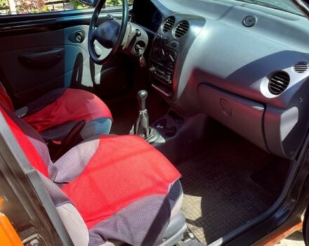 Помаранчевий Деу Матіз, об'ємом двигуна 0.8 л та пробігом 126 тис. км за 2200 $, фото 6 на Automoto.ua