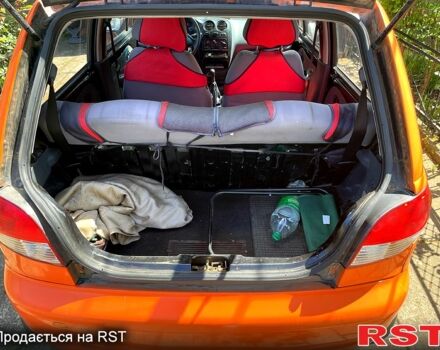 Помаранчевий Деу Матіз, об'ємом двигуна 0.8 л та пробігом 126 тис. км за 2200 $, фото 10 на Automoto.ua