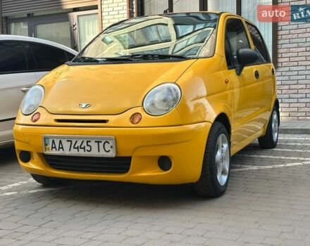 Оранжевый Дэу Матиз, объемом двигателя 0.8 л и пробегом 213 тыс. км за 2000 $, фото 1 на Automoto.ua