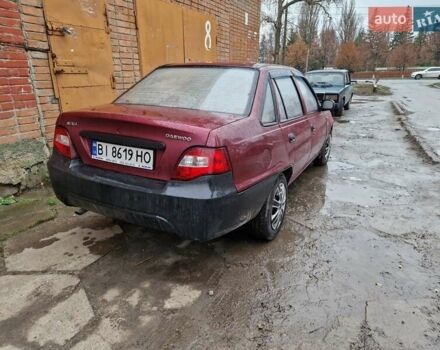 Красный Дэу Нексия, объемом двигателя 1.5 л и пробегом 130 тыс. км за 1750 $, фото 3 на Automoto.ua