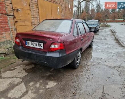 Красный Дэу Нексия, объемом двигателя 1.5 л и пробегом 130 тыс. км за 1750 $, фото 1 на Automoto.ua