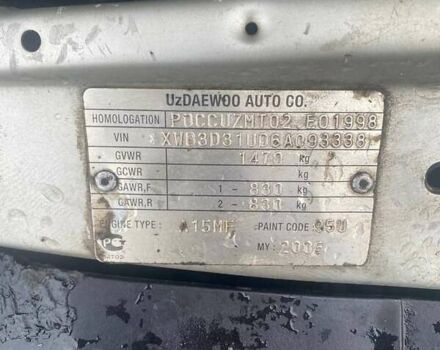 Серый Дэу Нексия, объемом двигателя 1.5 л и пробегом 158 тыс. км за 1800 $, фото 4 на Automoto.ua