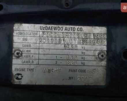 Синий Дэу Нексия, объемом двигателя 1.5 л и пробегом 110 тыс. км за 2450 $, фото 10 на Automoto.ua