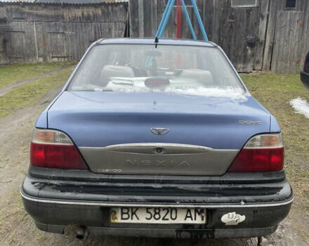 Синий Дэу Нексия, объемом двигателя 1.5 л и пробегом 200 тыс. км за 900 $, фото 3 на Automoto.ua