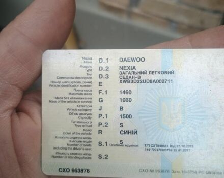 Синій Деу Нексія, об'ємом двигуна 1.5 л та пробігом 3 тис. км за 1015 $, фото 4 на Automoto.ua