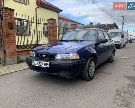 Синий Дэу Нексия, объемом двигателя 1.5 л и пробегом 193 тыс. км за 1000 $, фото 1 на Automoto.ua