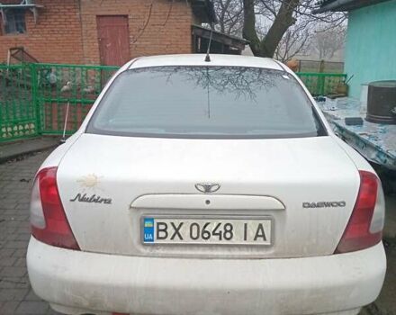 Белый Дэу Нубира, объемом двигателя 1.6 л и пробегом 250 тыс. км за 1600 $, фото 4 на Automoto.ua