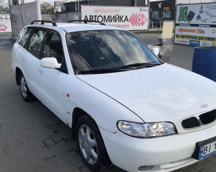 Белый Дэу Нубира, объемом двигателя 1.6 л и пробегом 206 тыс. км за 2200 $, фото 2 на Automoto.ua