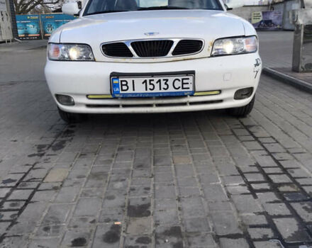 Белый Дэу Нубира, объемом двигателя 1.6 л и пробегом 206 тыс. км за 2200 $, фото 1 на Automoto.ua