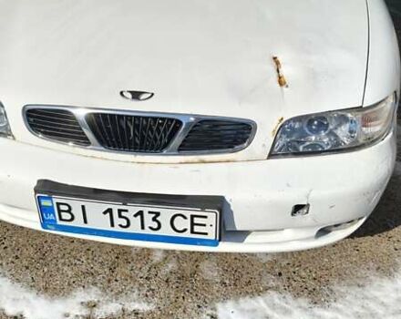 Белый Дэу Нубира, объемом двигателя 1.6 л и пробегом 206 тыс. км за 2200 $, фото 13 на Automoto.ua