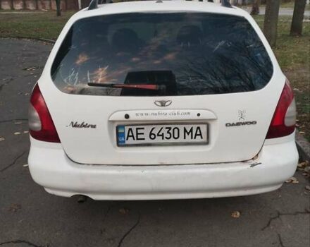 Білий Деу Нубіра, об'ємом двигуна 2 л та пробігом 200 тис. км за 700 $, фото 1 на Automoto.ua