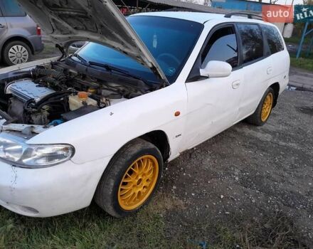 Белый Дэу Нубира, объемом двигателя 1.6 л и пробегом 300 тыс. км за 1500 $, фото 3 на Automoto.ua