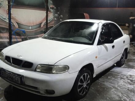 Белый Дэу Нубира, объемом двигателя 1.6 л и пробегом 235 тыс. км за 650 $, фото 1 на Automoto.ua