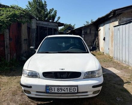 Белый Дэу Нубира, объемом двигателя 1.6 л и пробегом 244 тыс. км за 1500 $, фото 1 на Automoto.ua