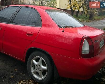Червоний Деу Нубіра, об'ємом двигуна 1.6 л та пробігом 230 тис. км за 1100 $, фото 5 на Automoto.ua