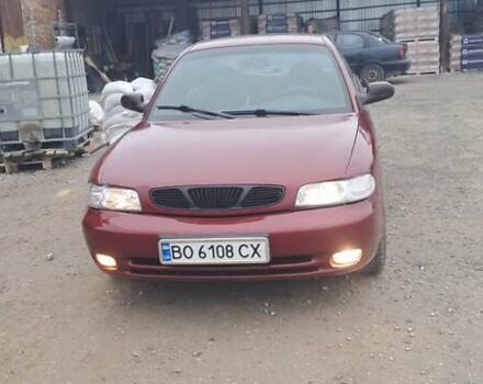 Красный Дэу Нубира, объемом двигателя 1.6 л и пробегом 200 тыс. км за 2655 $, фото 2 на Automoto.ua