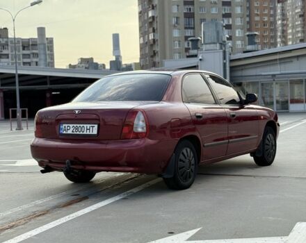 Красный Дэу Нубира, объемом двигателя 1.6 л и пробегом 234 тыс. км за 1650 $, фото 3 на Automoto.ua