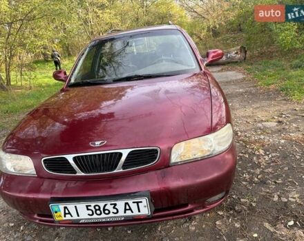 Красный Дэу Нубира, объемом двигателя 1.6 л и пробегом 190 тыс. км за 2350 $, фото 1 на Automoto.ua