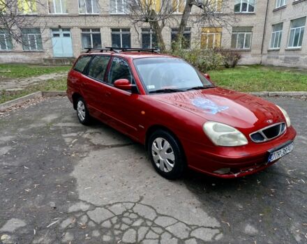 Красный Дэу Нубира, объемом двигателя 2 л и пробегом 300 тыс. км за 1200 $, фото 1 на Automoto.ua