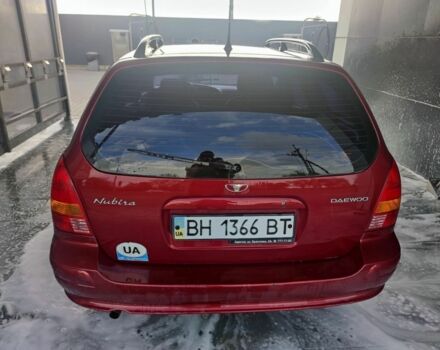 Красный Дэу Нубира, объемом двигателя 1.6 л и пробегом 110 тыс. км за 2900 $, фото 3 на Automoto.ua