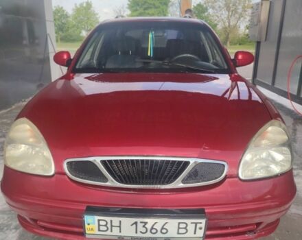 Красный Дэу Нубира, объемом двигателя 1.6 л и пробегом 110 тыс. км за 2900 $, фото 1 на Automoto.ua