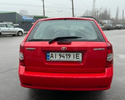 Красный Дэу Нубира, объемом двигателя 1.6 л и пробегом 295 тыс. км за 3700 $, фото 5 на Automoto.ua