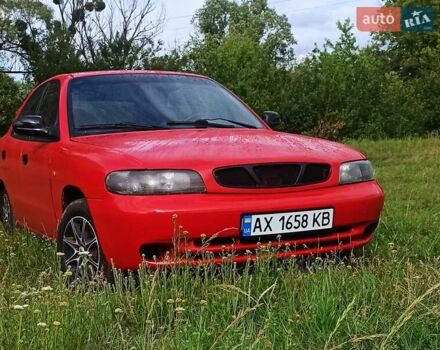 Красный Дэу Нубира, объемом двигателя 1.6 л и пробегом 224 тыс. км за 2160 $, фото 1 на Automoto.ua