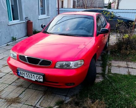 Красный Дэу Нубира, объемом двигателя 1.6 л и пробегом 183 тыс. км за 2500 $, фото 1 на Automoto.ua