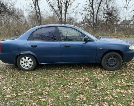 Синій Деу Нубіра, об'ємом двигуна 1.6 л та пробігом 370 тис. км за 1000 $, фото 4 на Automoto.ua