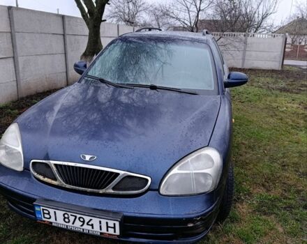 Синій Деу Нубіра, об'ємом двигуна 2 л та пробігом 312 тис. км за 2200 $, фото 1 на Automoto.ua